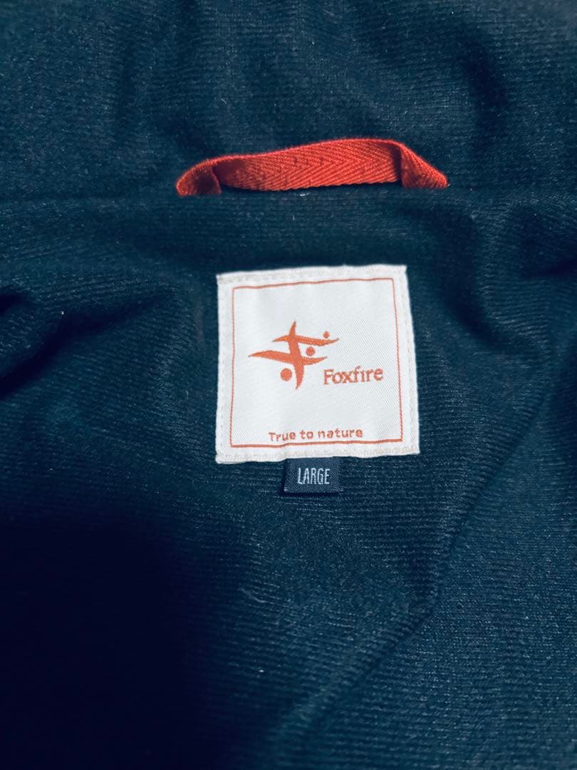 お買い得　foxfire 防寒着　上下セット　セットアップ　Lサイズ