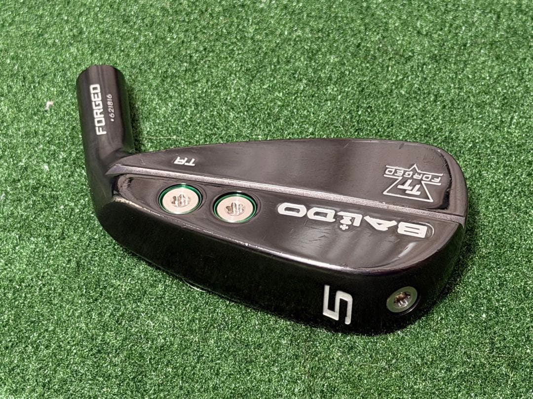 【美品】BALDO TT TOUR AIR IRON TA BLACK 5-GW