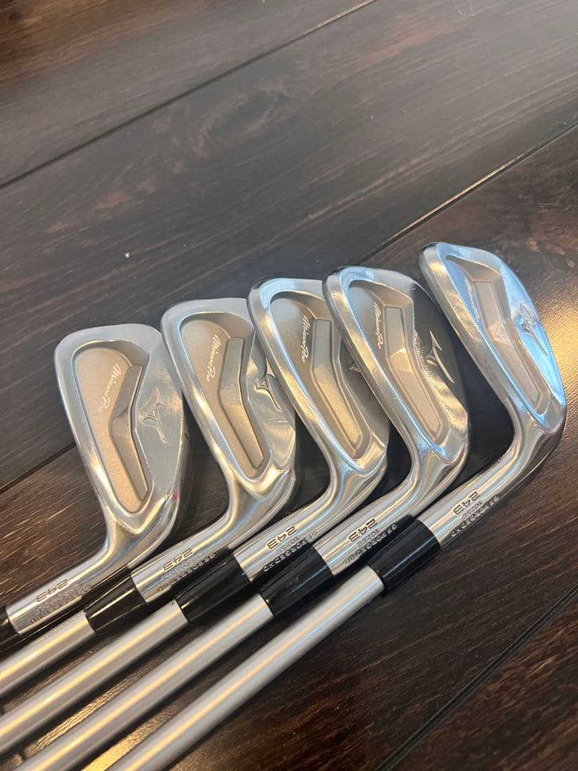 美品Mizuno Pro 243 アイアン5本セット（6〜PW）MCI60R
