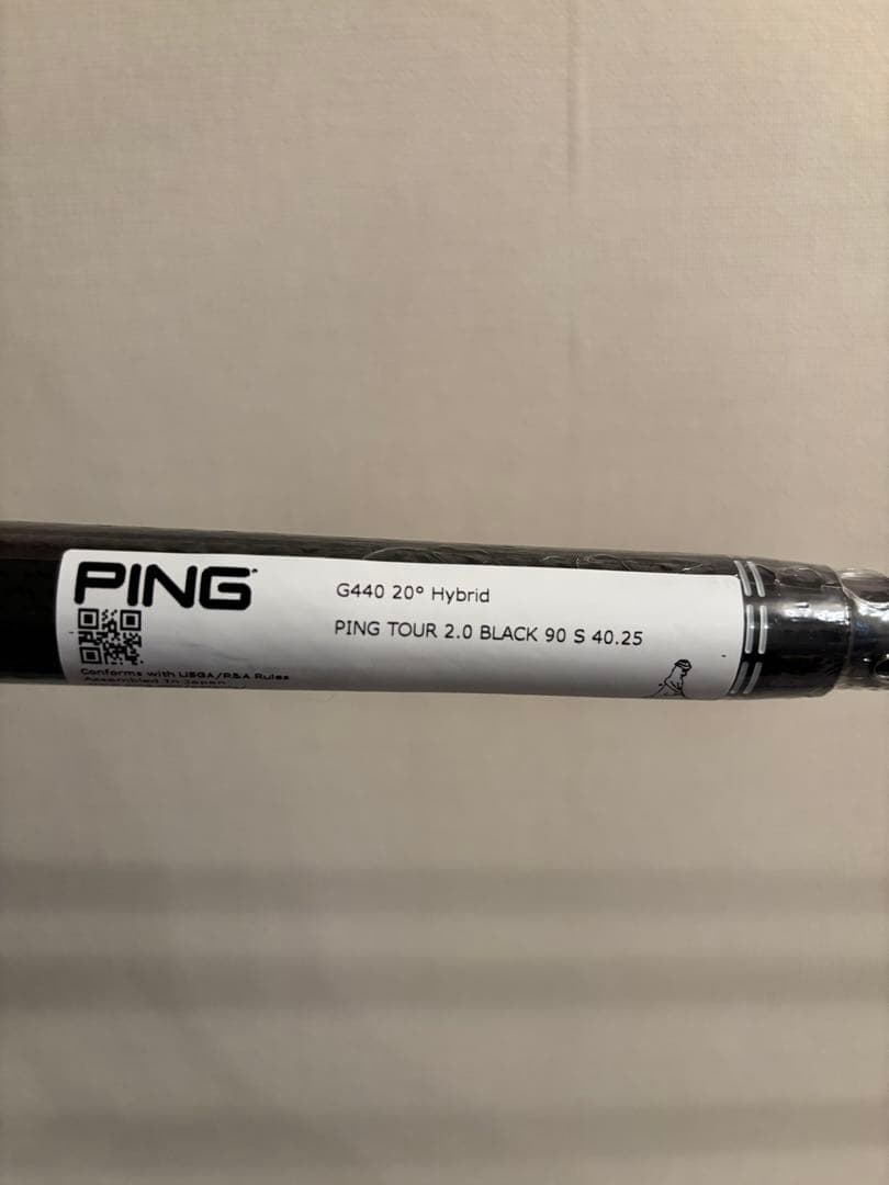 新品シャフト PING G430 3U TOUR 2.0 BLACK 90S