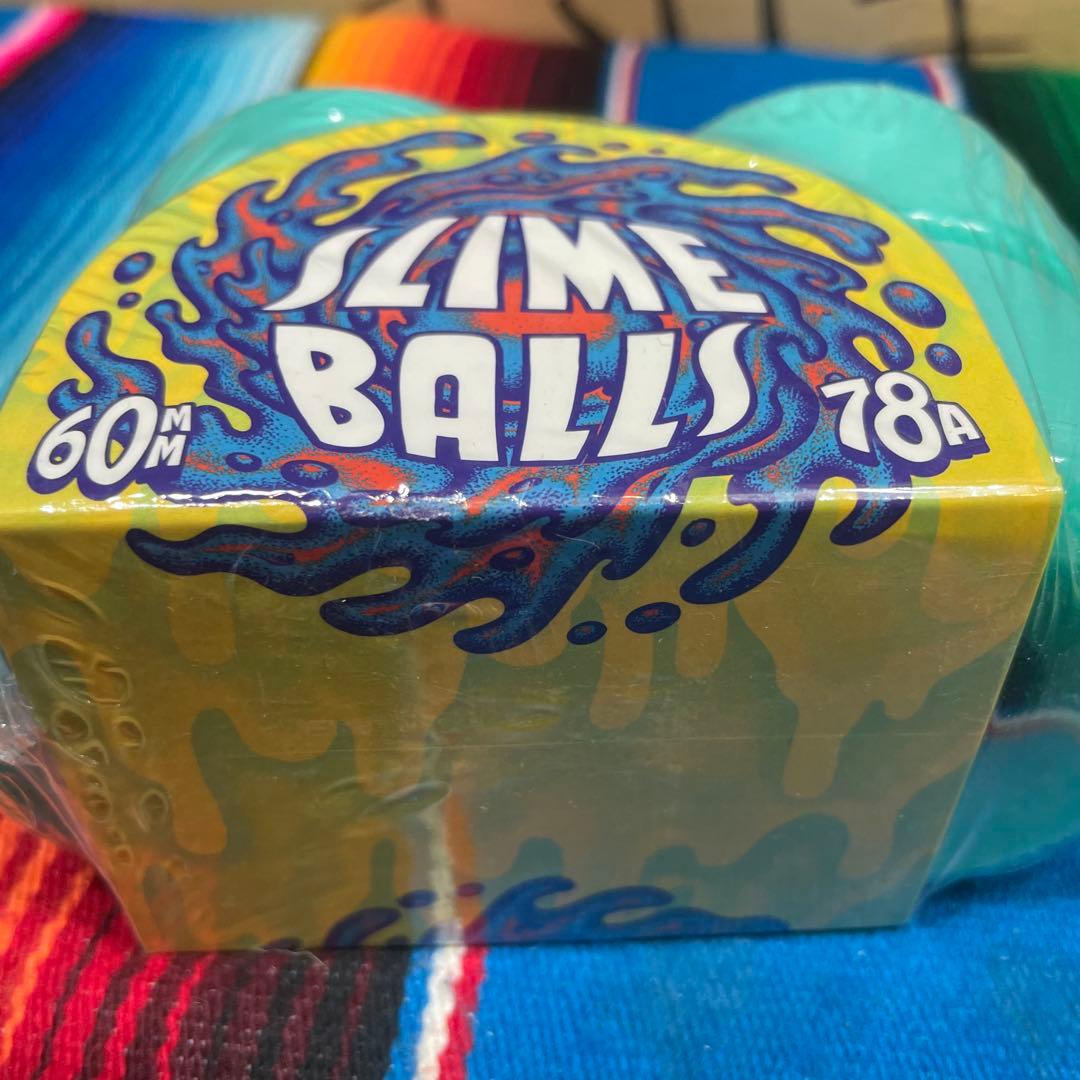 SLIME BALLS スケートウィール 60mm78Aクルーザーサーフスケート