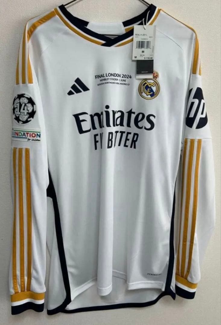 【新品未使用】レアル・マドリード ユニフォーム ベリンガム ドルトムント戦