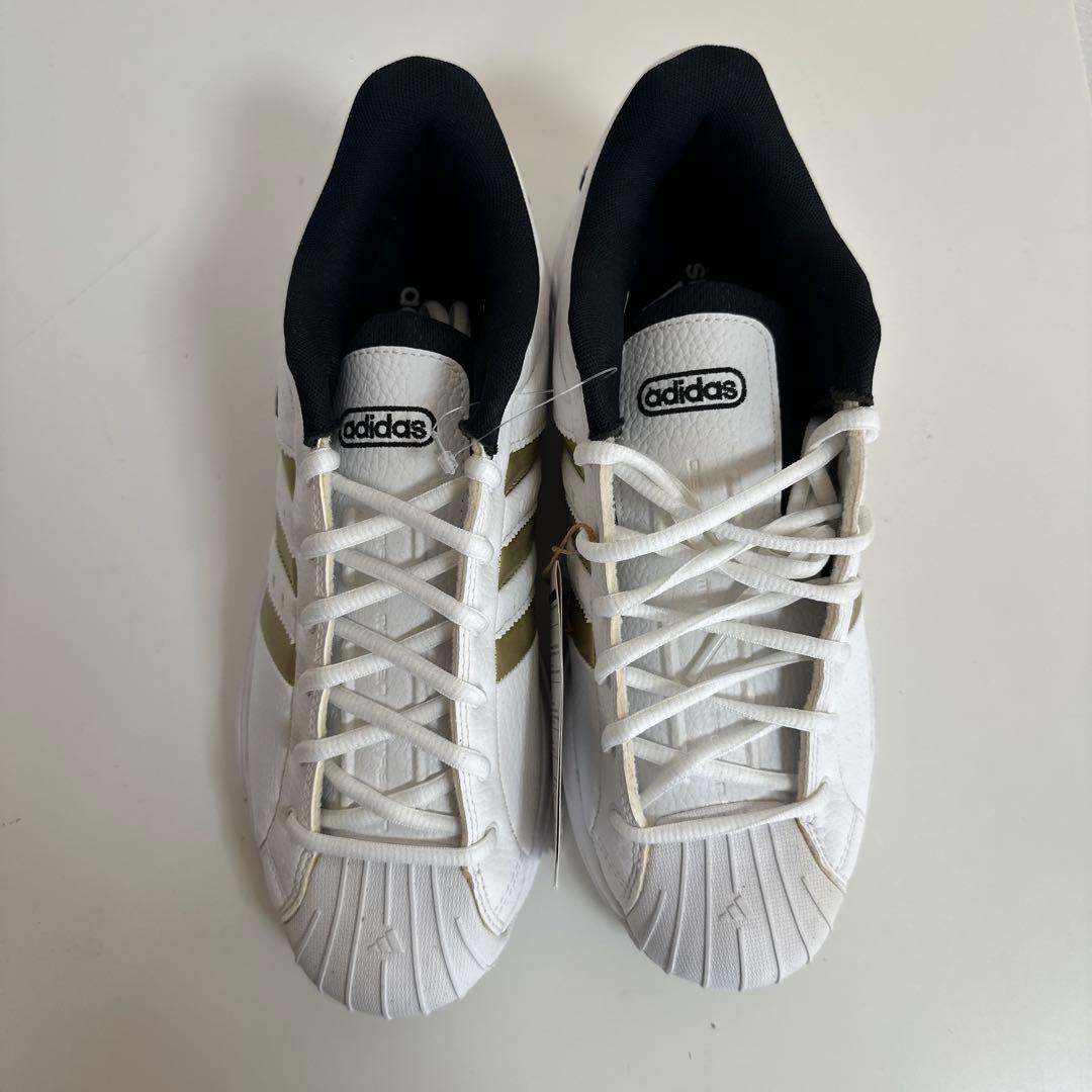 【新品　未使用】アディダスadidas プロモデル スニーカー 25.5cm