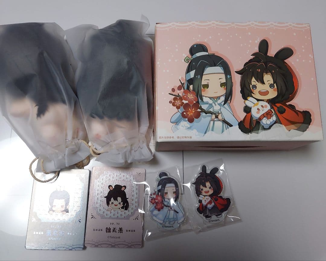 魔道祖師　10㎝　KAZE　ぬいぐるみ　忘羨　KAZE 衣装2種　兎　龍　狐　他