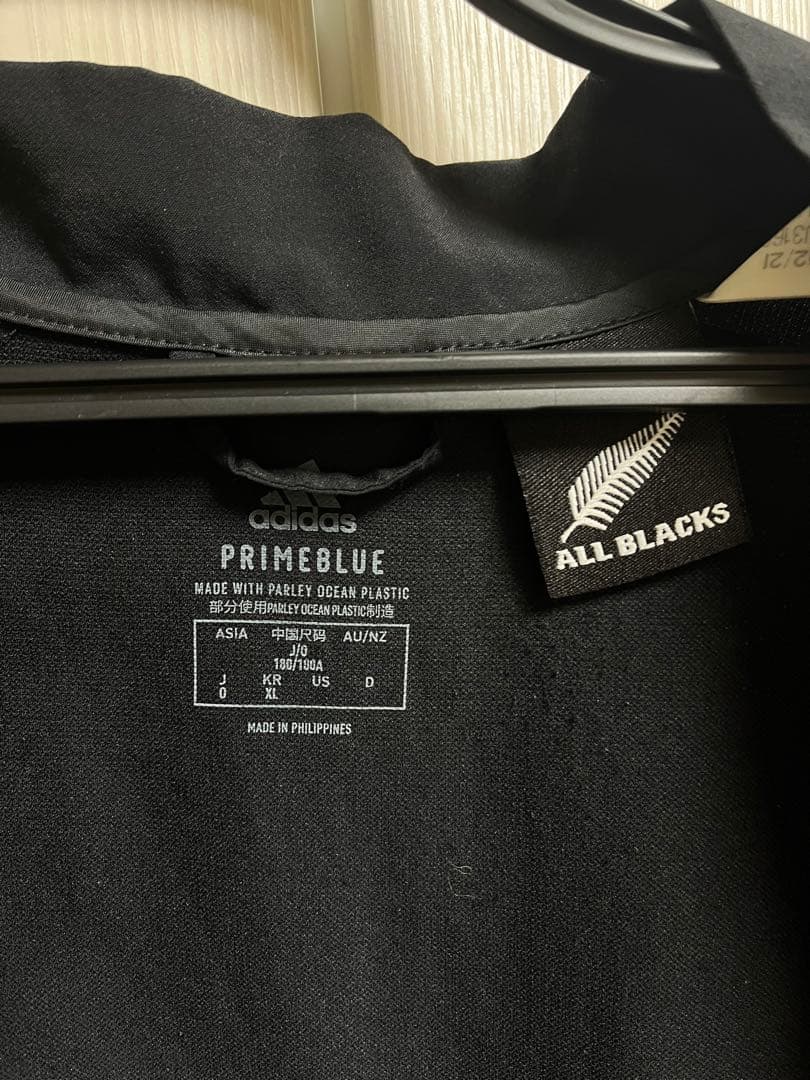 adidas ALL BLACKS ジャケット XL