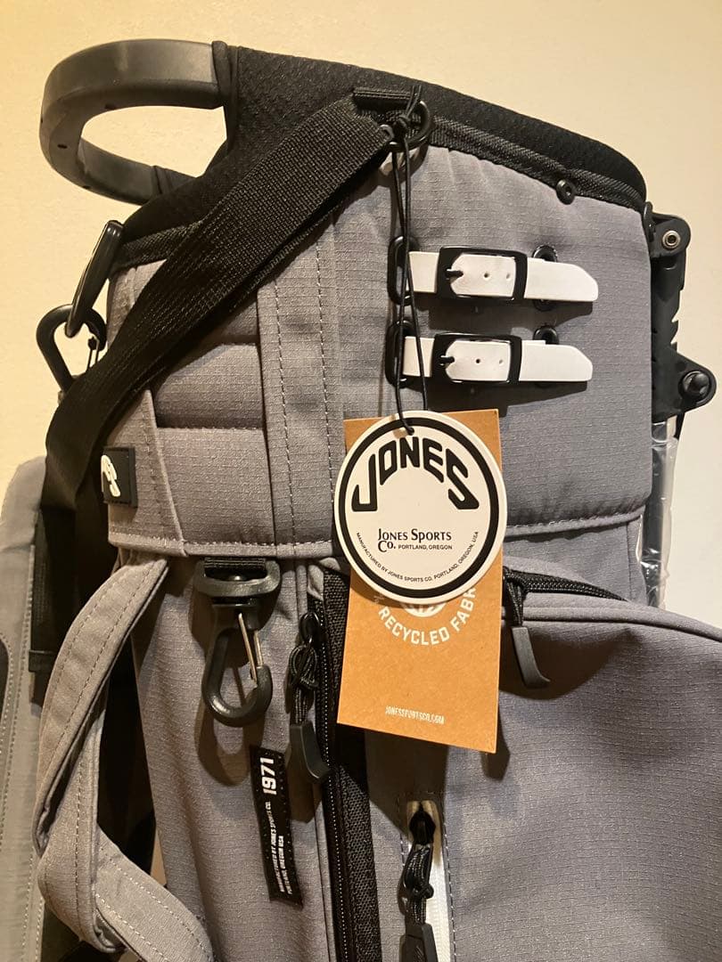 JONES グレー キャディバッグ