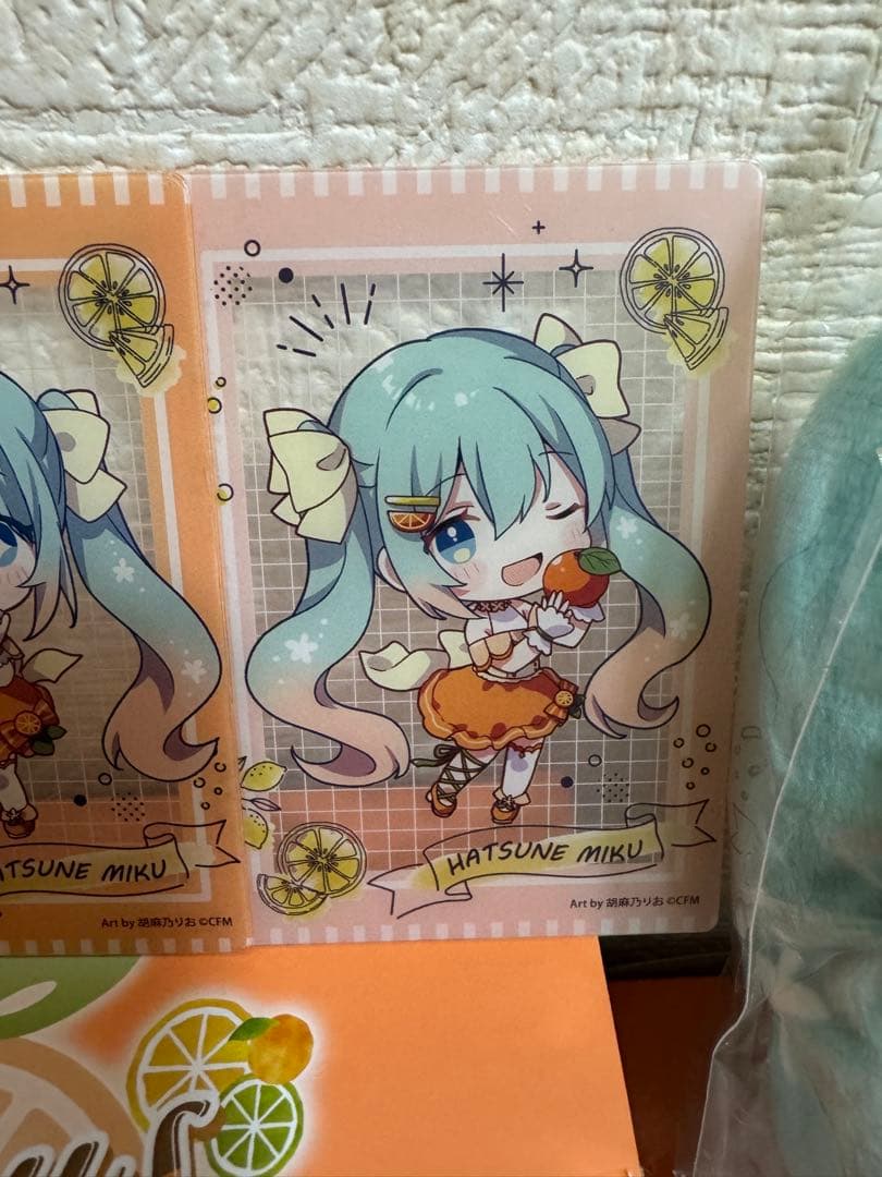 フリューくじ初音ミク CitrusMIKU A賞・D賞・E賞・G賞合計7点セット