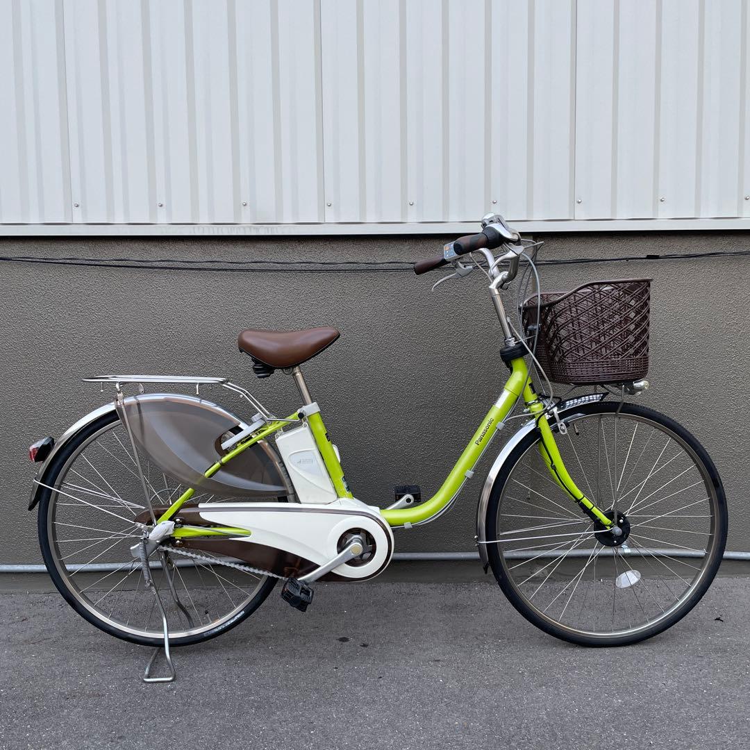 パナソニック電動アシスト自転車26インチ グリーン