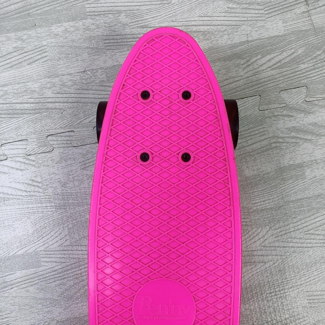 Penny スケートボード スケボー 22インチ クリア ピンク