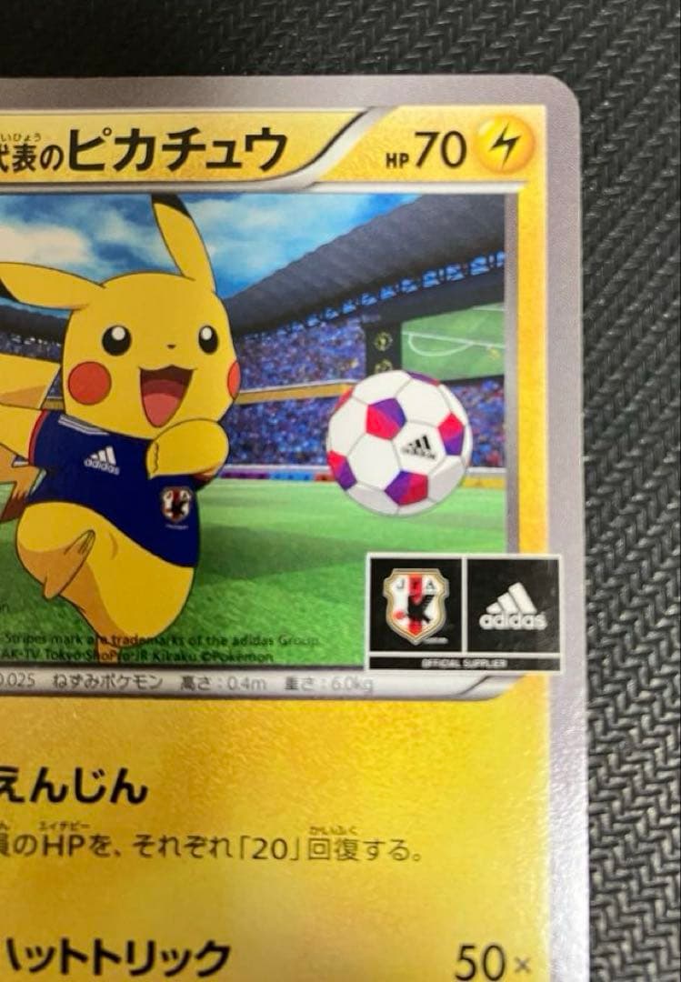 日本代表のピカチュウ　ポケモンNewモン! Book付録 PROMO XY