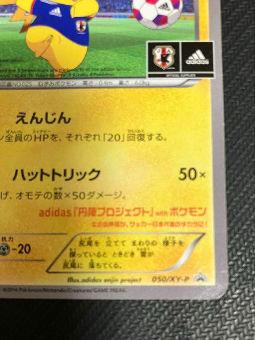 日本代表のピカチュウ　ポケモンNewモン! Book付録 PROMO XY