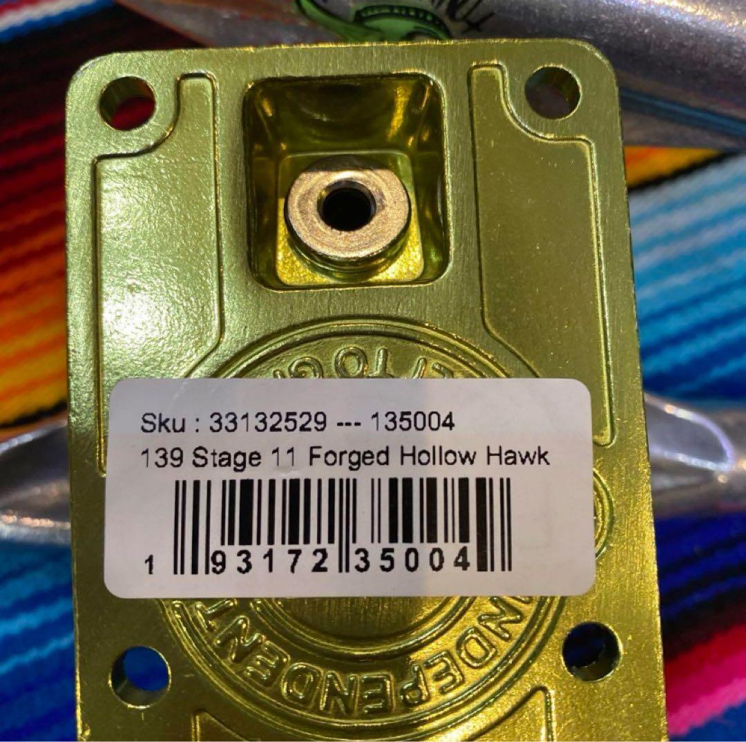independent スケートトラック139 ホロートニーホーク12100円