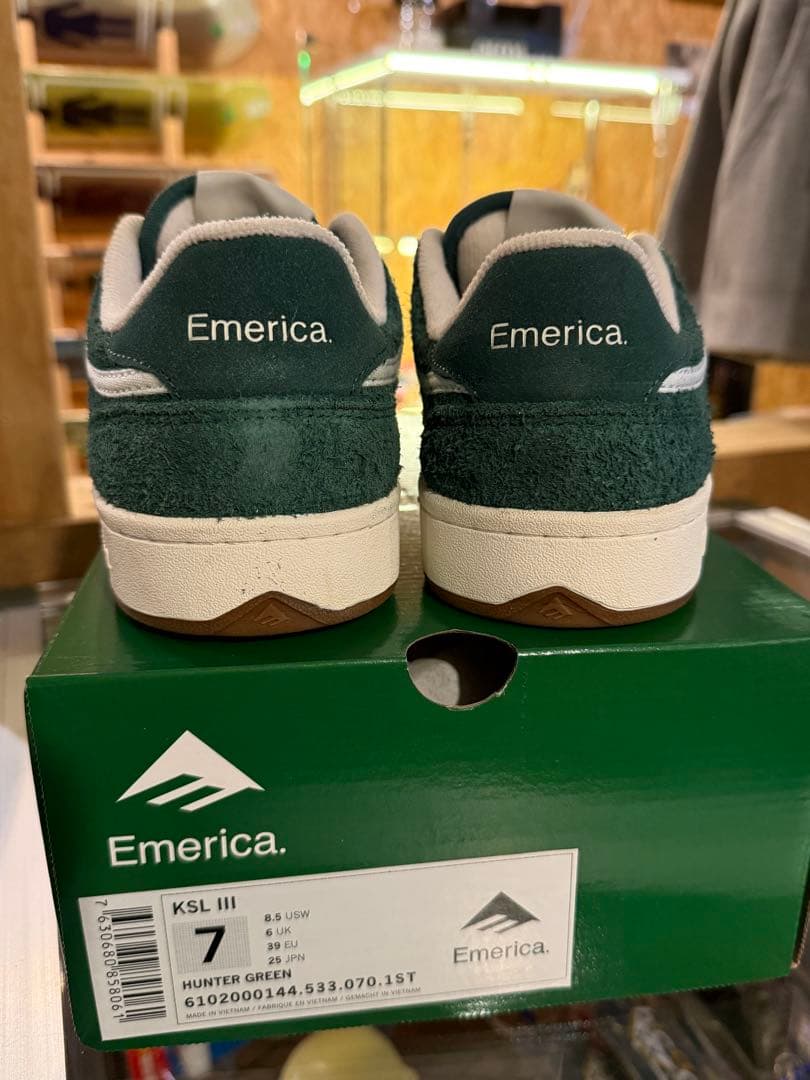 新作 Emerica KSL III ハンターグリーン 25cm