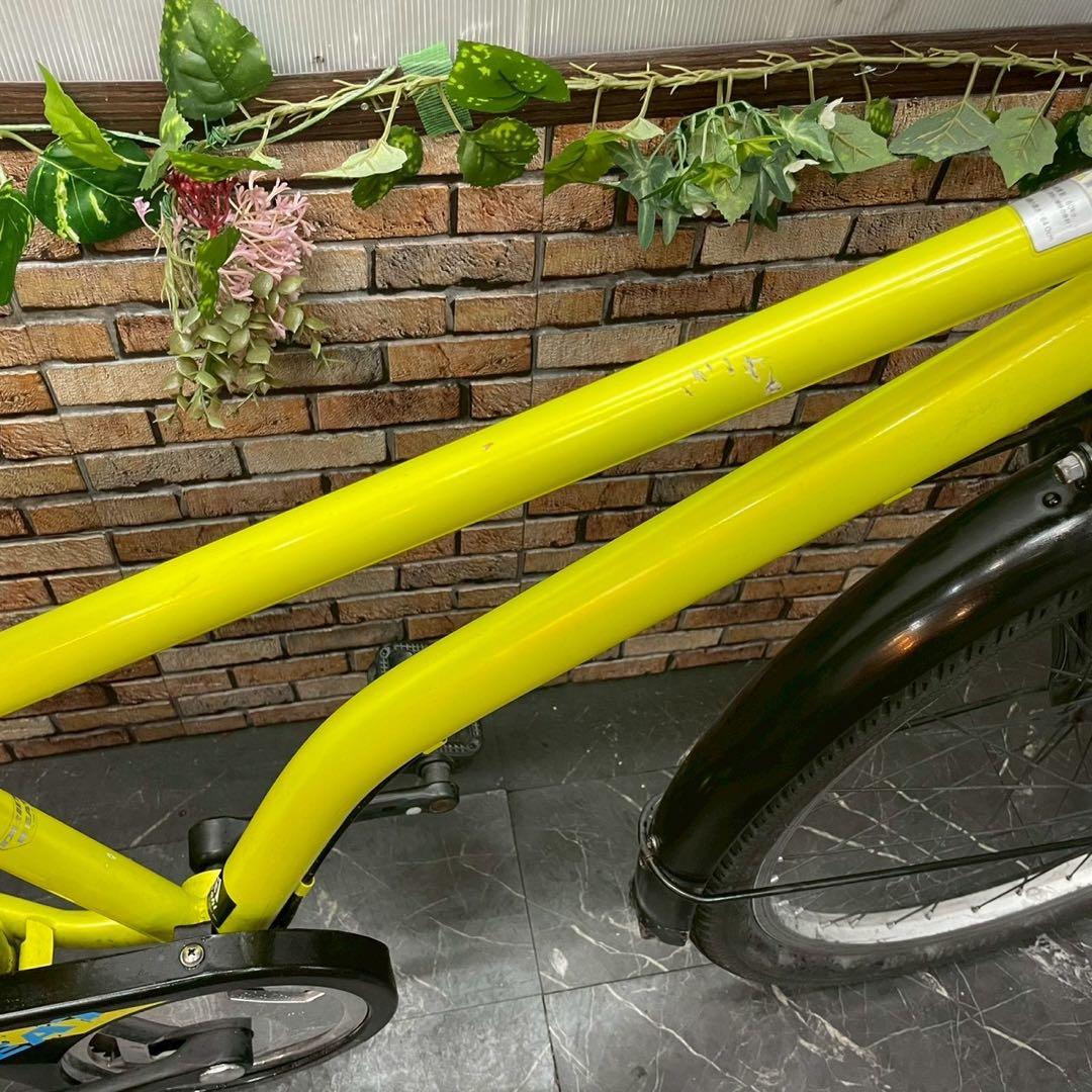 【119】子供用自転車 子供車 DRIDE イエロー 24×1.95インチ