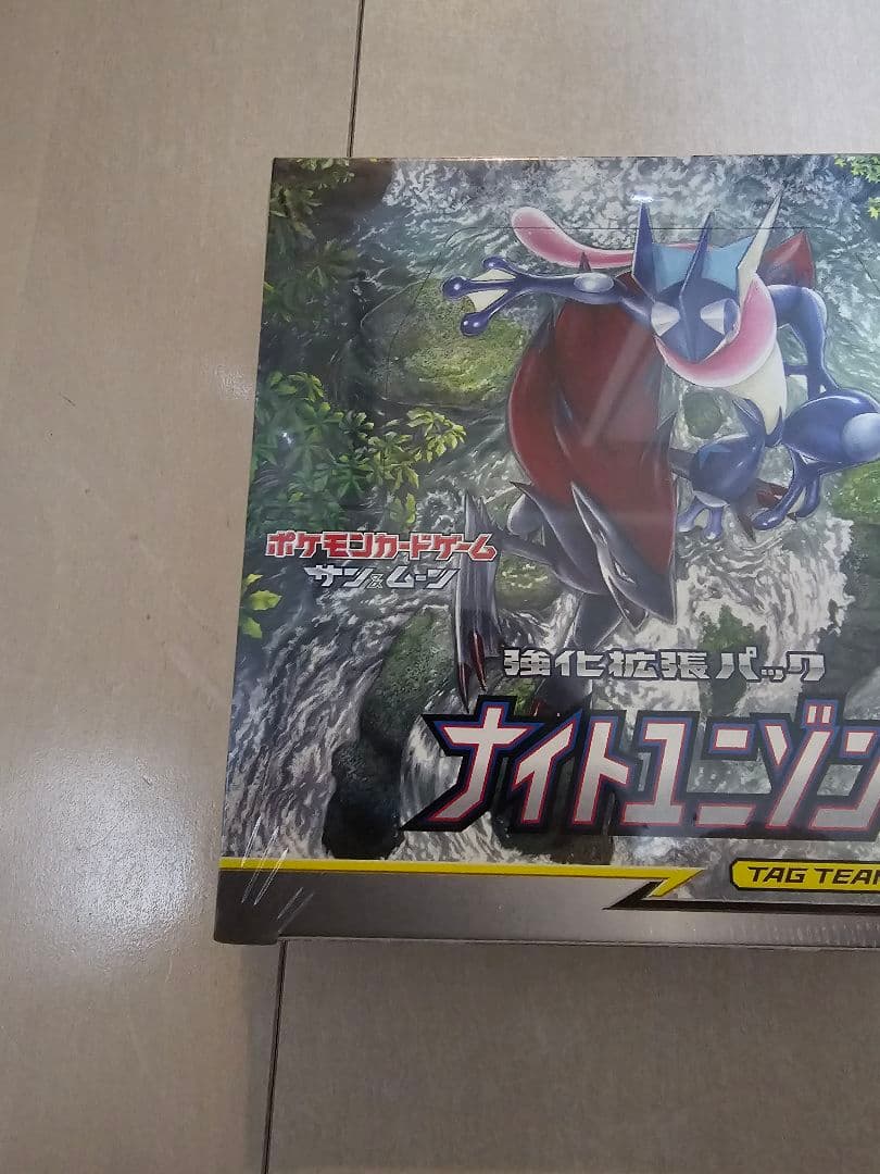 ポケモン　ナイトユニゾン　シュリンク付き　ボックス　未開封　ポケモンカード