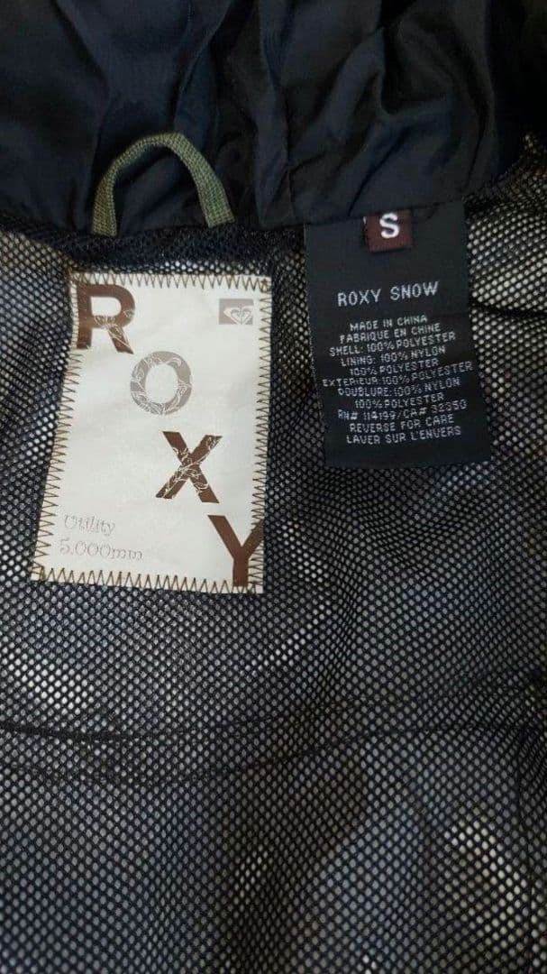 ROXY スノーボードウェア スキーウェア オリーブグリーン