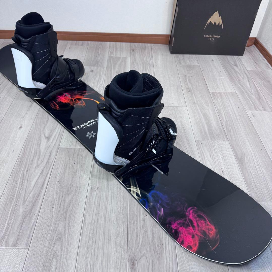 ZUMA スノーボード 155cm 4点セット