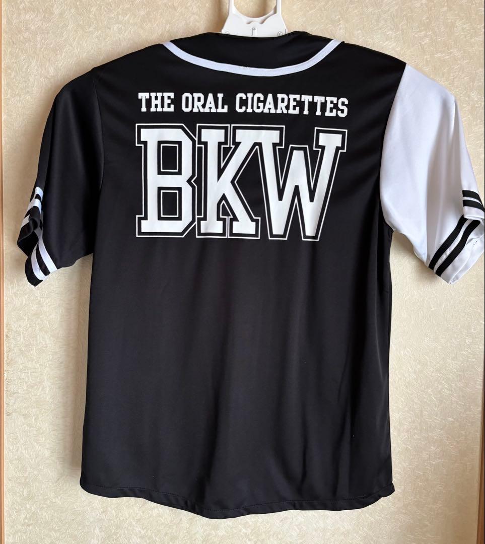 THE ORAL CIGARETTES BKW ベースボールシャツ M