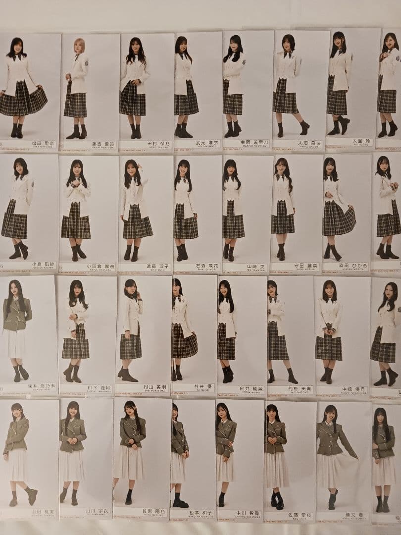 櫻坂46 The growing up train 生写真ABCD128枚コンプ