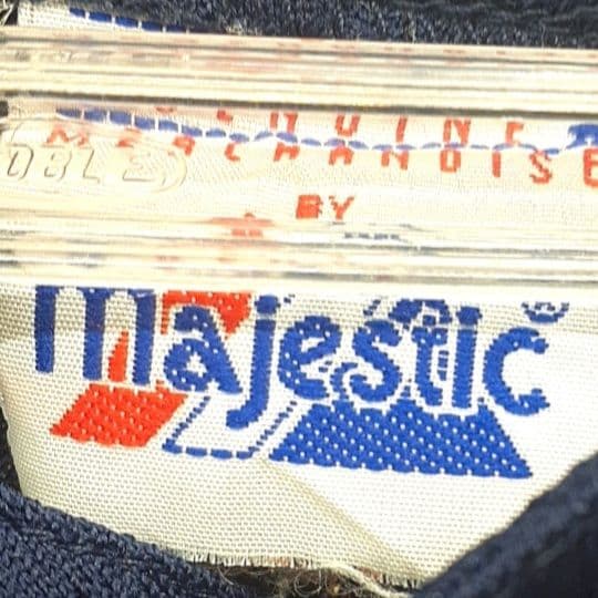 Braves ネイビー ユニフォーム Majestic