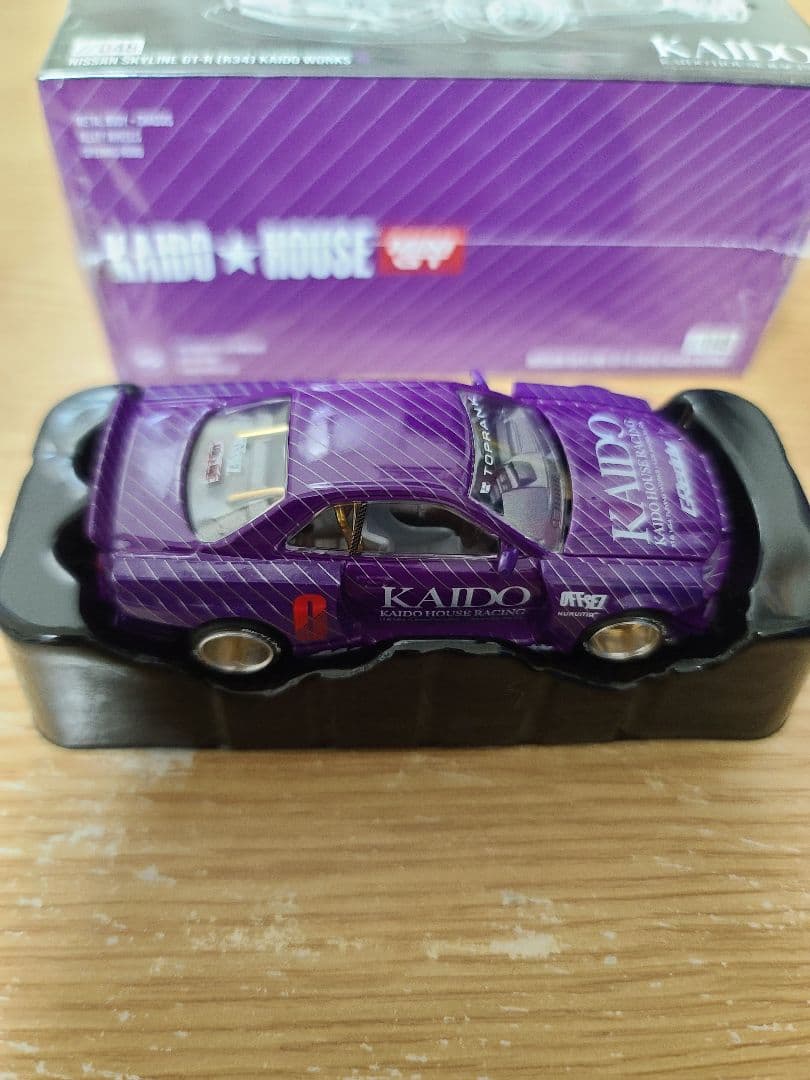 ミニカー KAIDO HOUSE Nissan Skyline GT-R (R34)