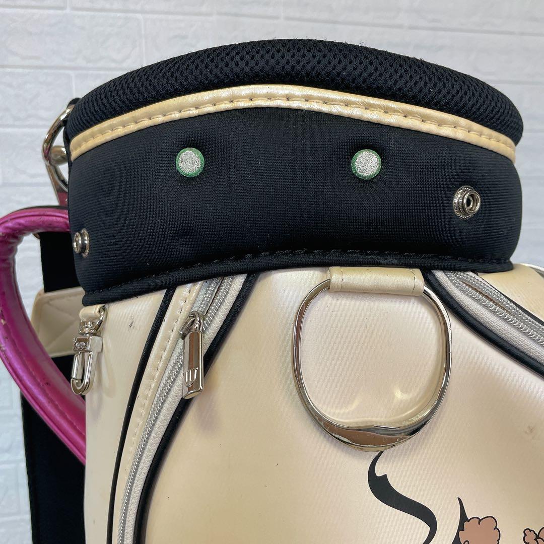 訳あり　特価　M.U SPORTS エムユースポーツ　ゴルフバッグ　中古品