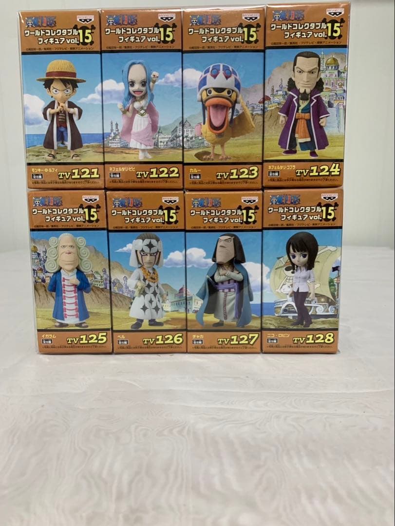 未開封　ワンピースコレクタブル vol.15 &vol.16 アラバスタ編