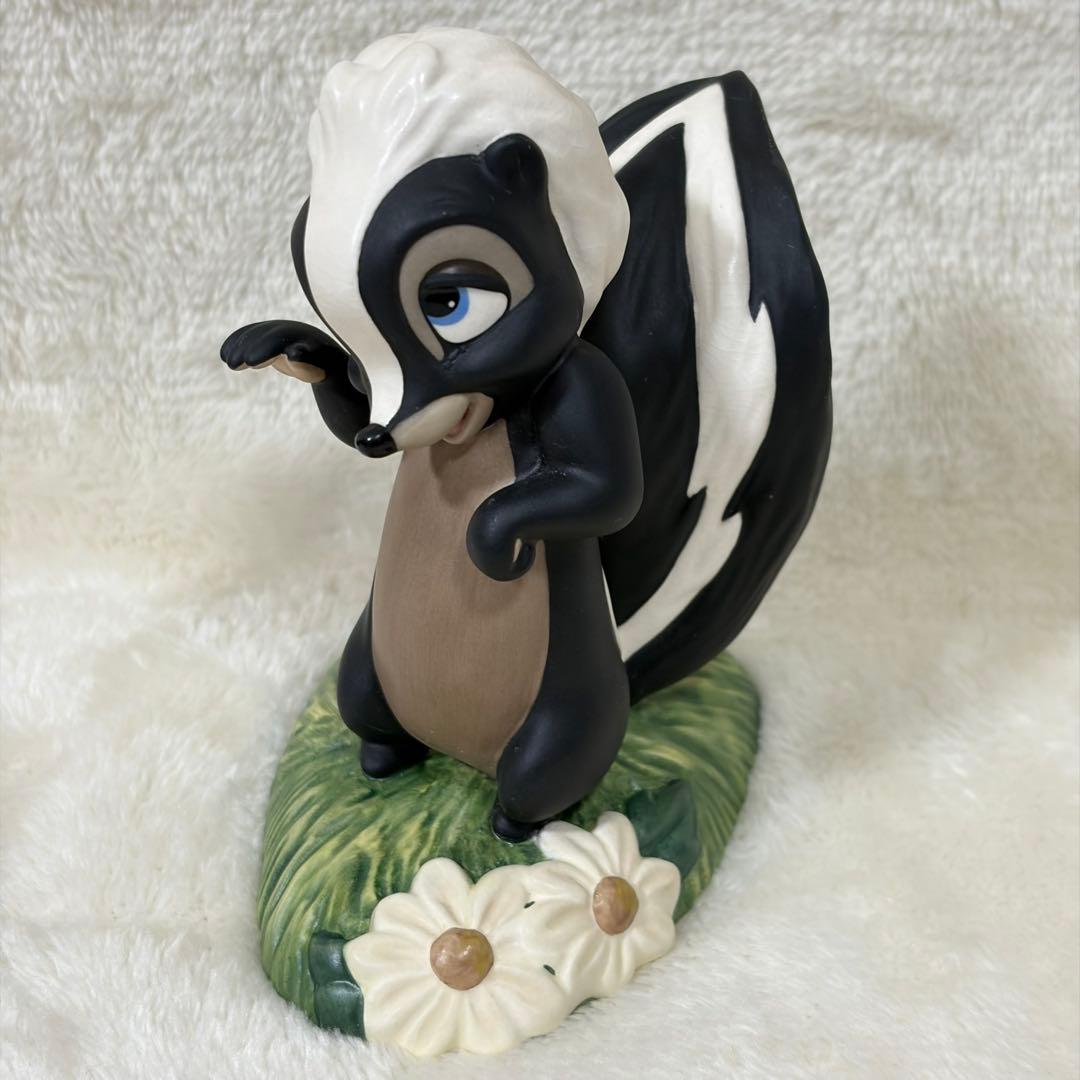 【美品】WDCC バンビ フラワー ミス・スカンク フィギュア スタチュー