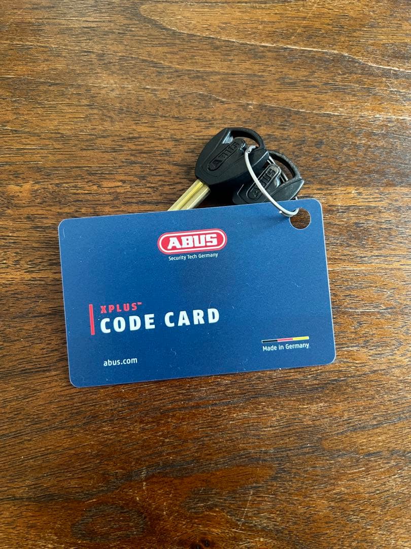 アクセサリー ABUS BORDO BIG ALARM 6000KA 120cm