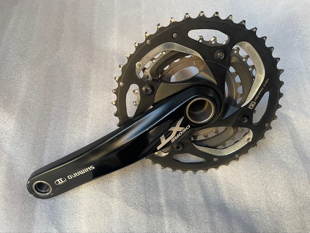 m*n様 Shimano XT FC-M780-175 42-32-24クランク