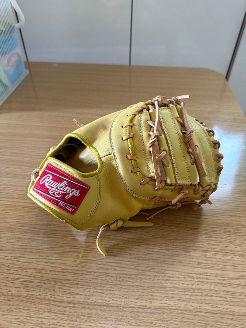 Rawlings 軟式グローブ イエロー　ファーストミット