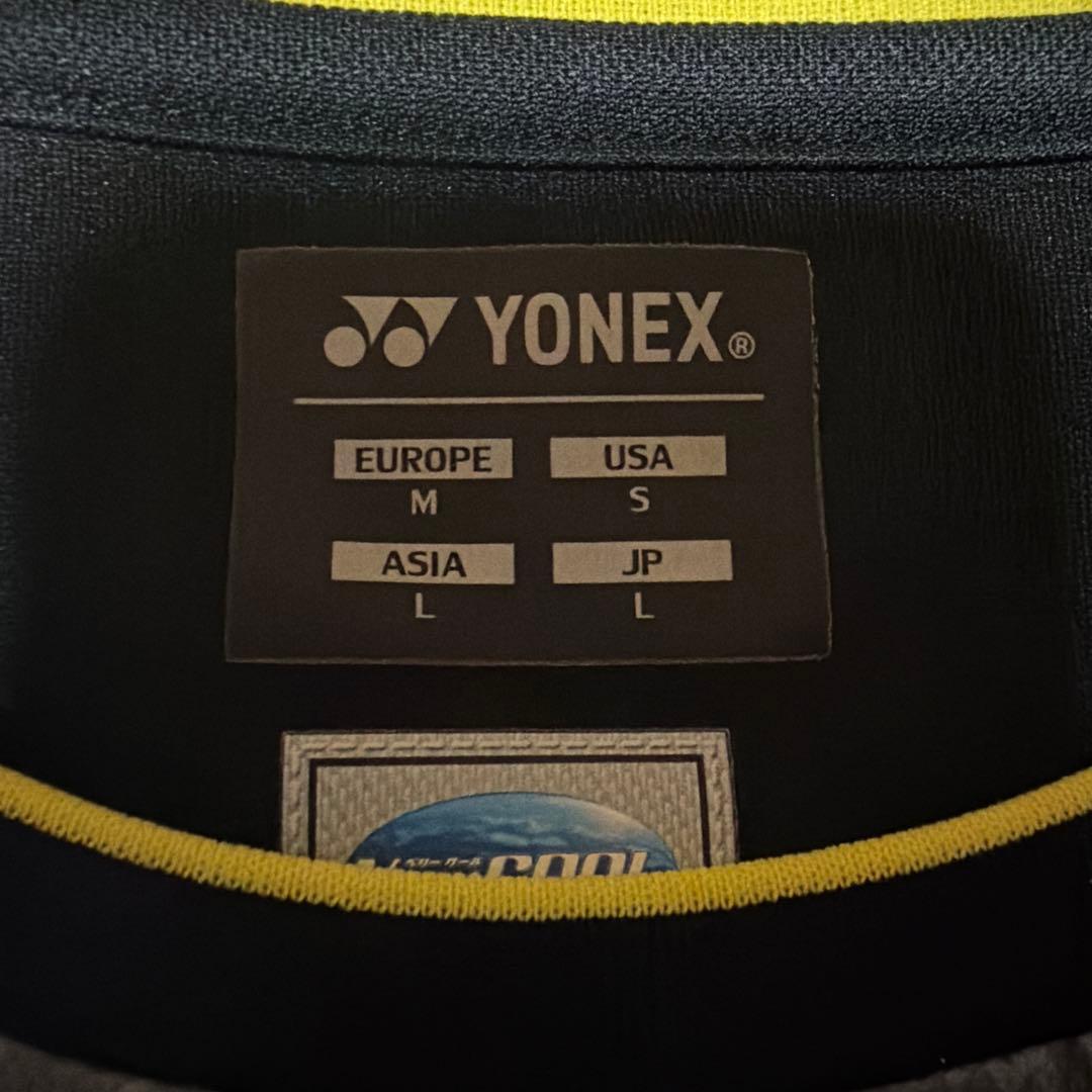 YONEX 波模様ノースリーブJP Lサイズ トナミ運輸モデル