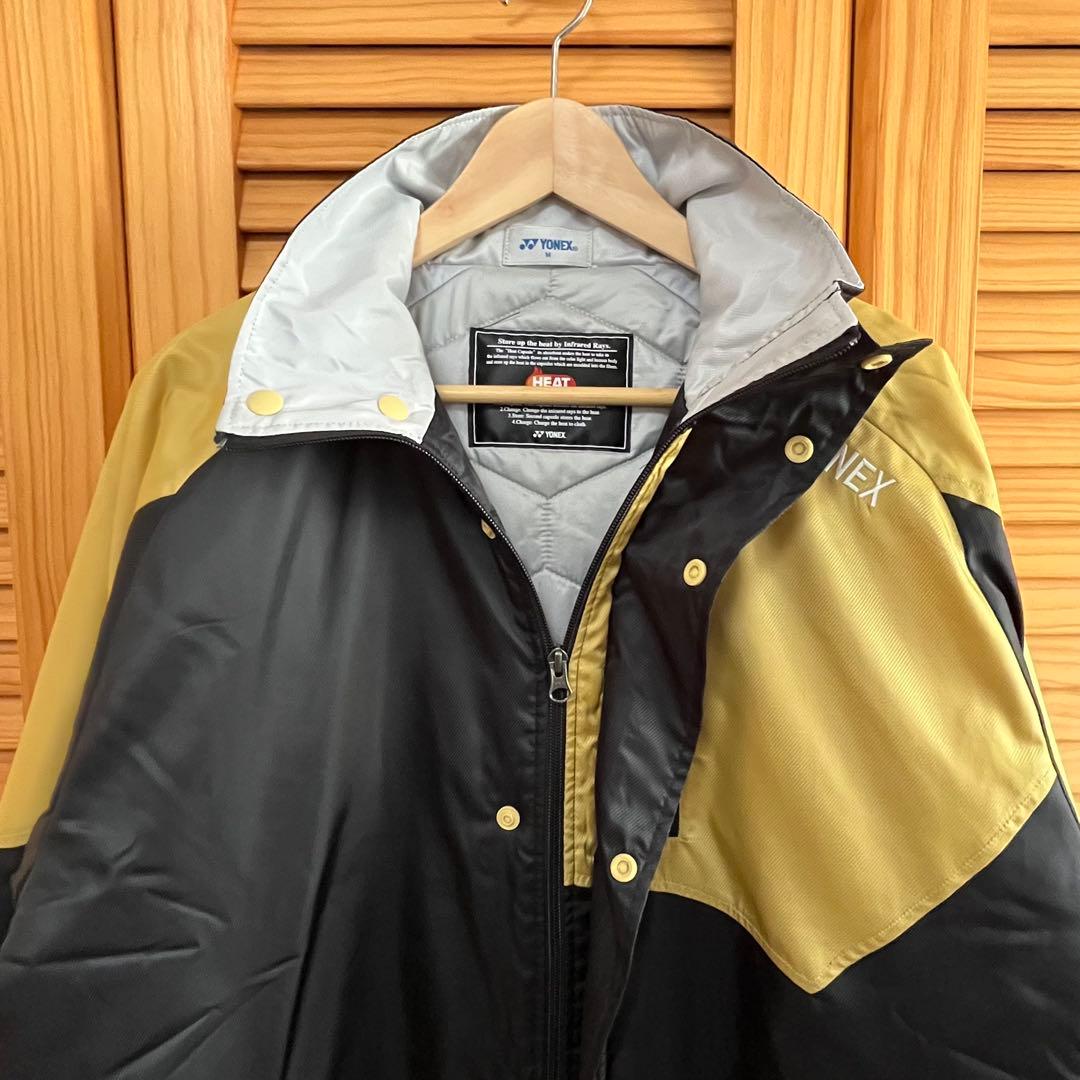 【美品】YONEX ベンチロングコート sizeM HEATCAPSULE