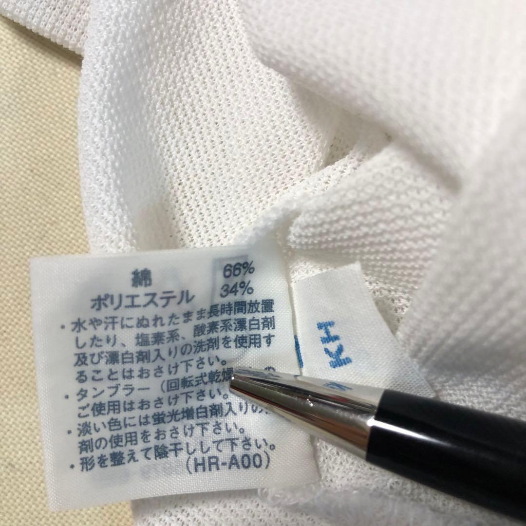 マンシングウェア ゴルフ シャツ ホワイト Lサイズ