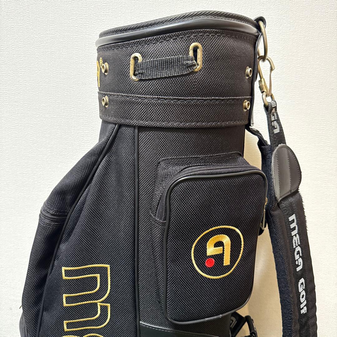 MEGA GOLF メガゴルフ キャディバッグ 軽量 3kg ブラック