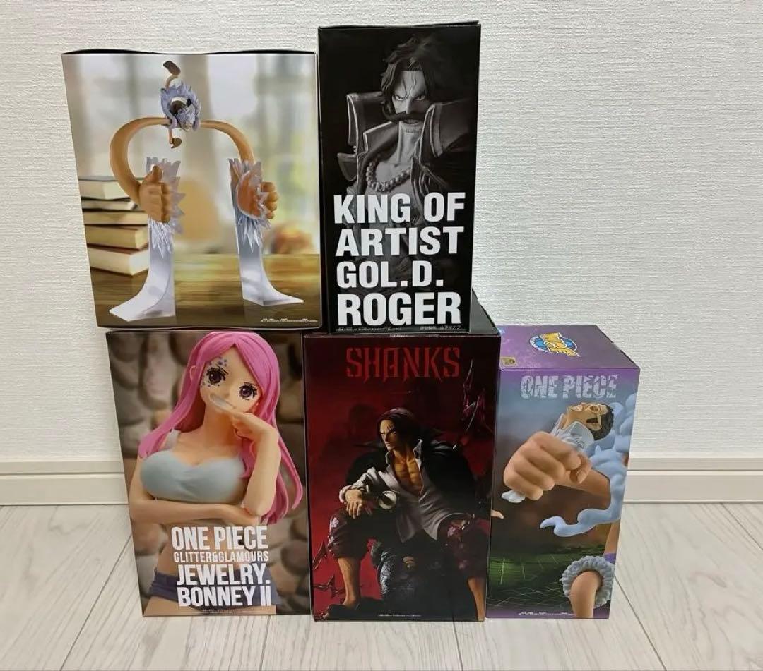 ワンピース フィギュア まとめ売り 5体セット ジャンクス ニカルフィ ボニー