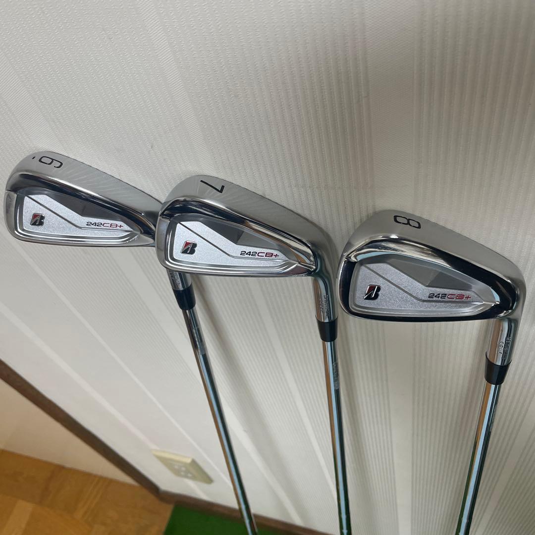 BRIDGESTONEアイアンセット241-242cb+コンボ5本・ウェッジ3本
