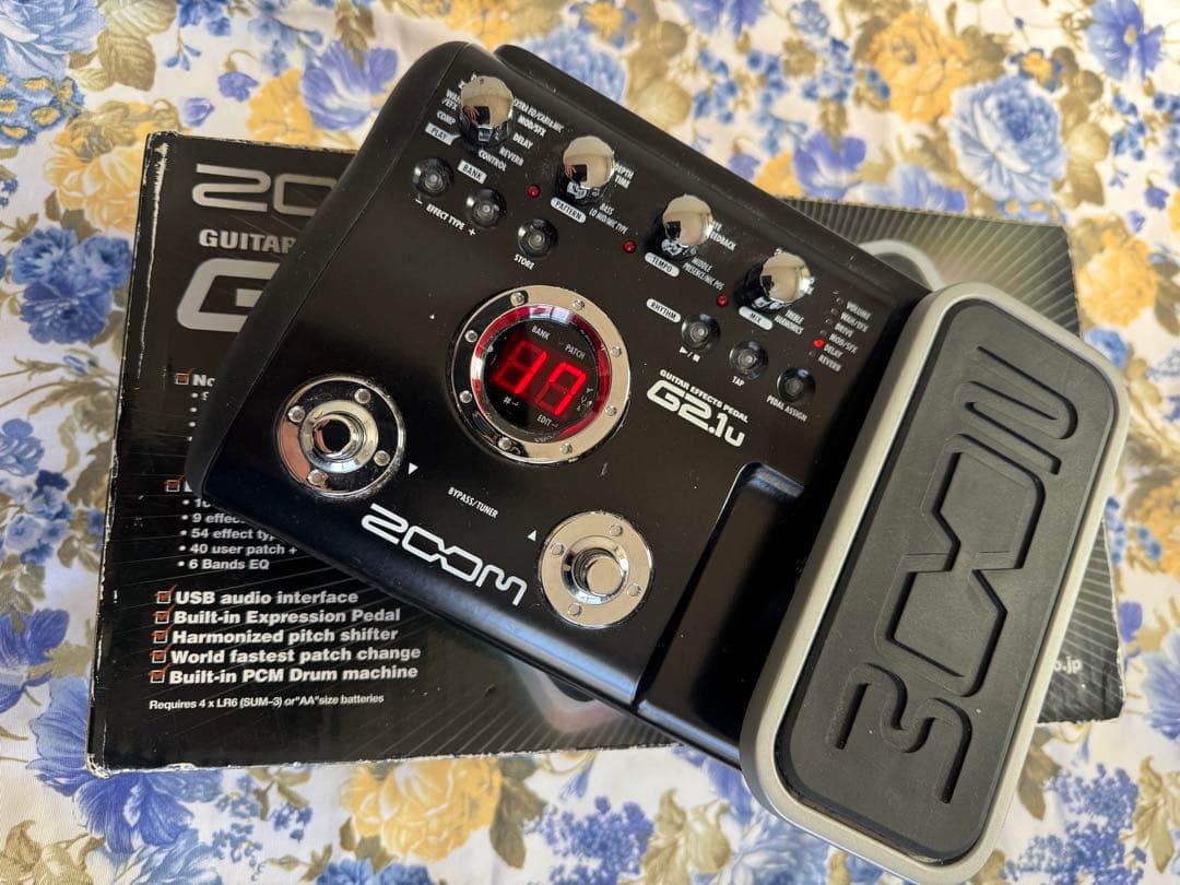 (値下げしました)美品　ZOOM G2.1u ギターエフェクター