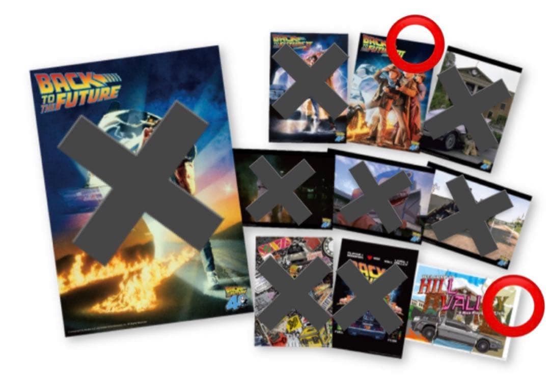 フリューくじ　バックトゥザフューチャー　 A賞　デロリアン　BTTF 一番くじ