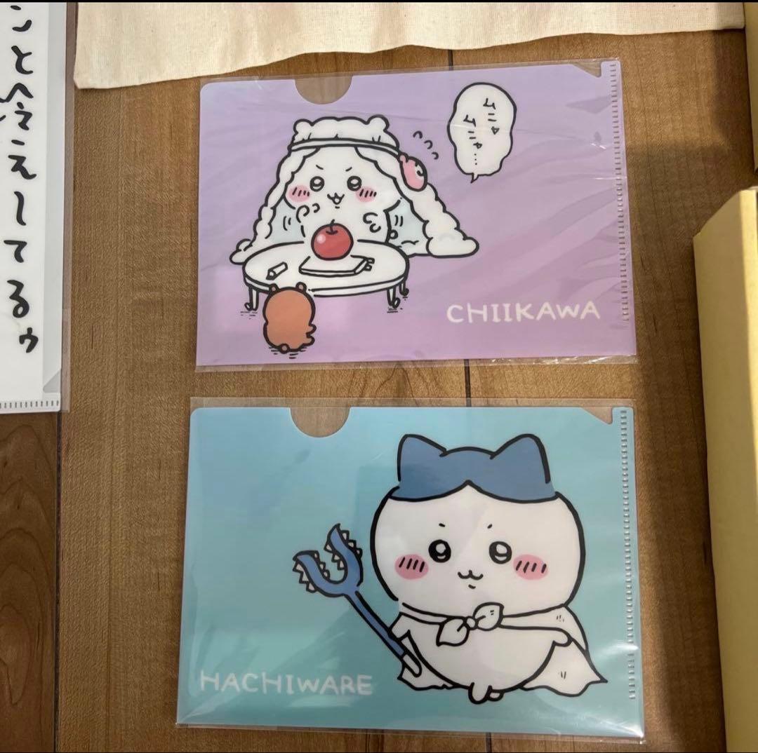 ちいかわ　お皿　グラス　クリアファイル　詰め合わせ　ナガノ展　飯店