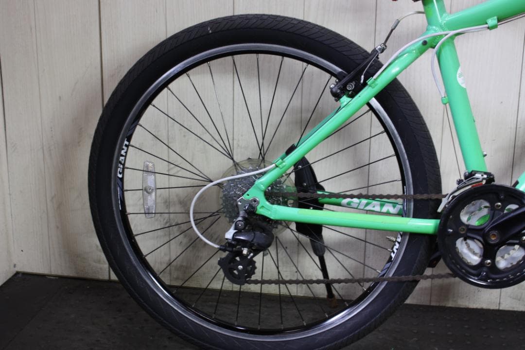 GIANT SNAP 26型 アルミ 21速 430mm MTB GREEN