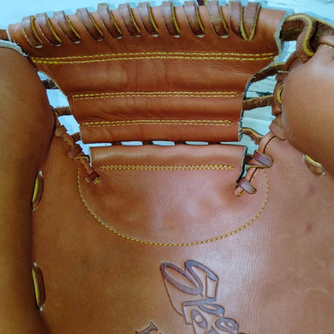 【未使用】ハイゴールド 一般硬式 キャッチャーミット スペシャルオーダー 右投げ