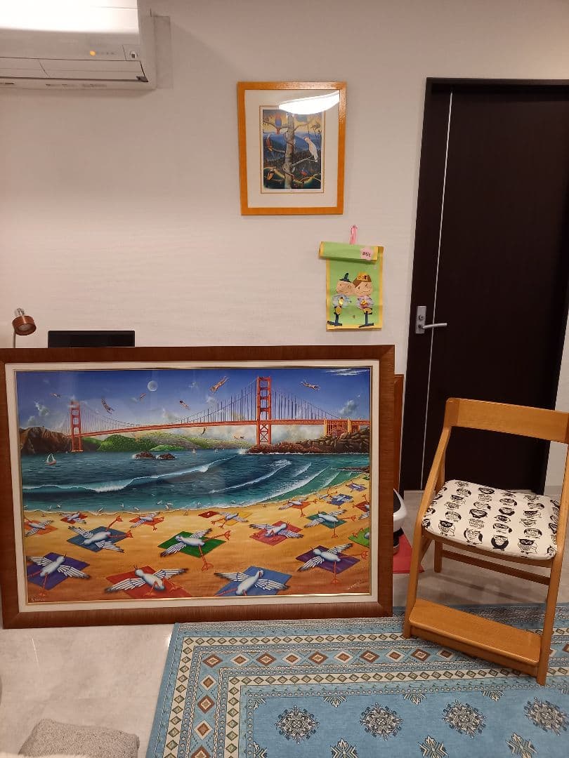 リトグラフ ヘブン&アース作家　オーストラリアの風景 大型作品