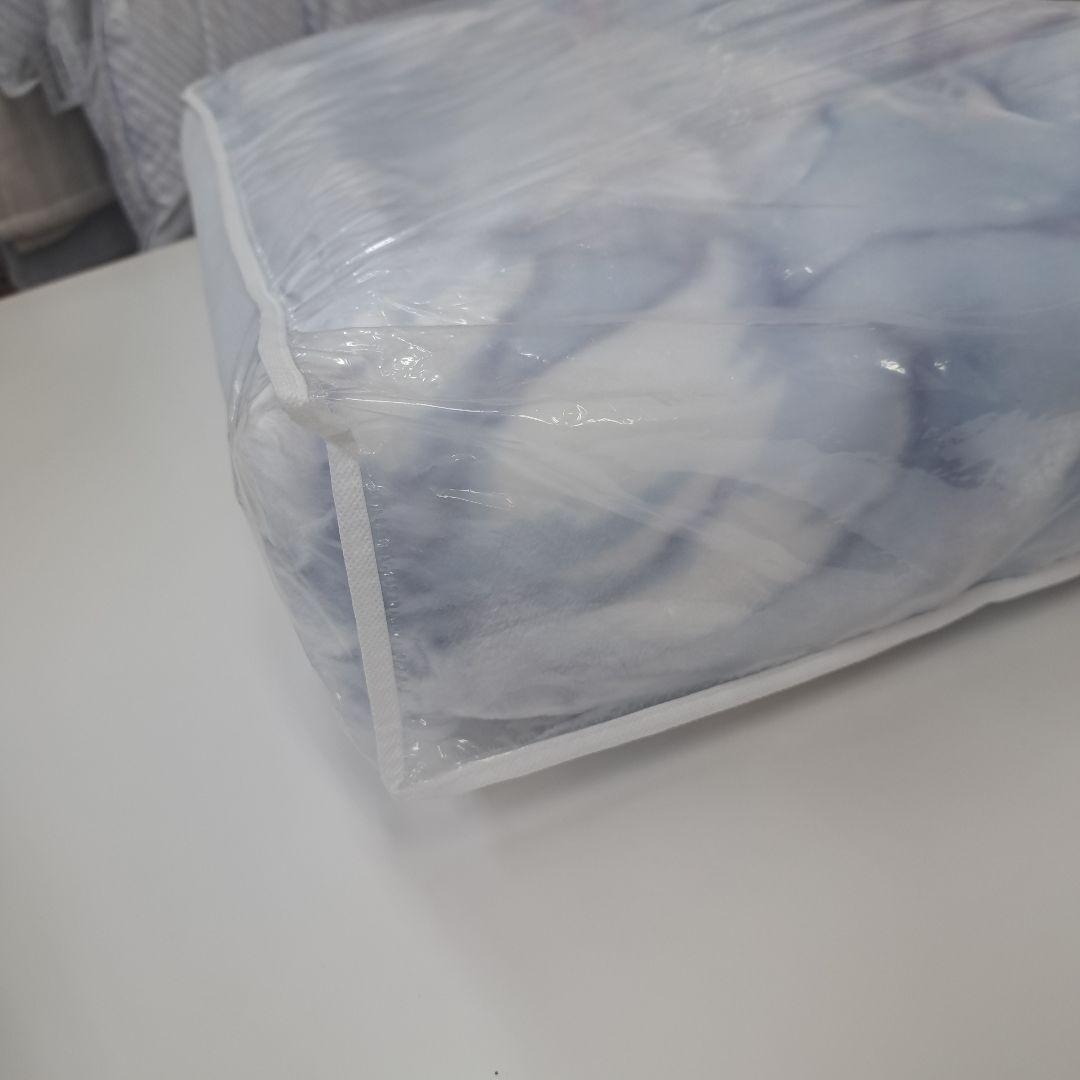 新品 西川 2枚合わせ毛布 シングル ハイボリューム 極厚 ブランケット 布団