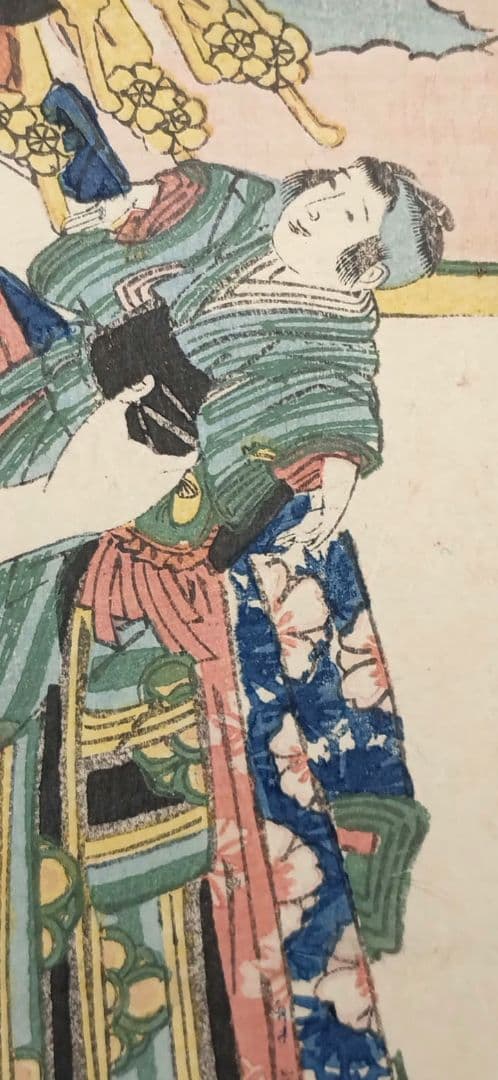 浮世絵版画、東都名所両国橋之涼、渓斎英泉画、文化後期～文政出版