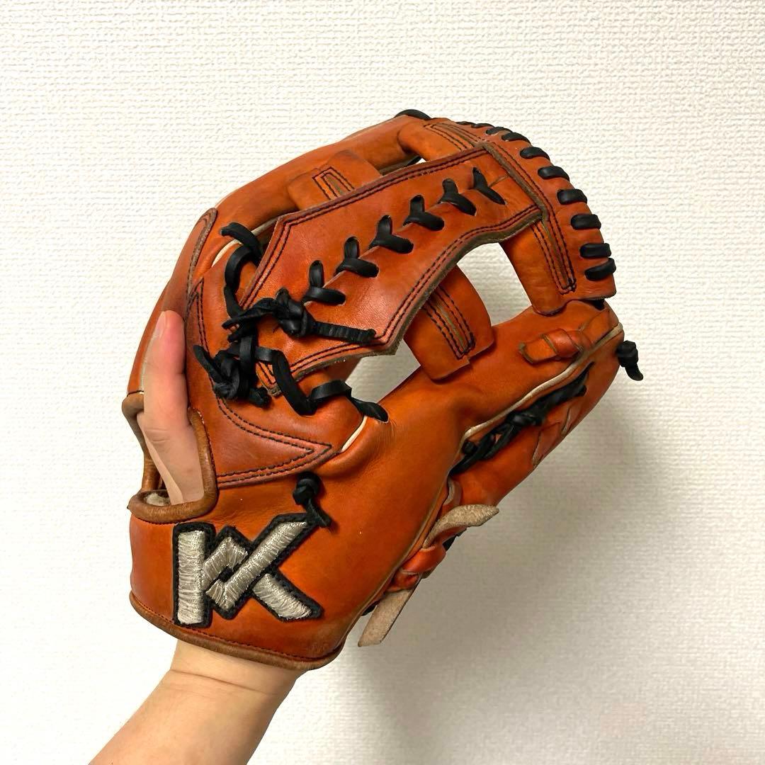 420 K オーダー 型抜群 即戦力 硬式 内野手用グローブ