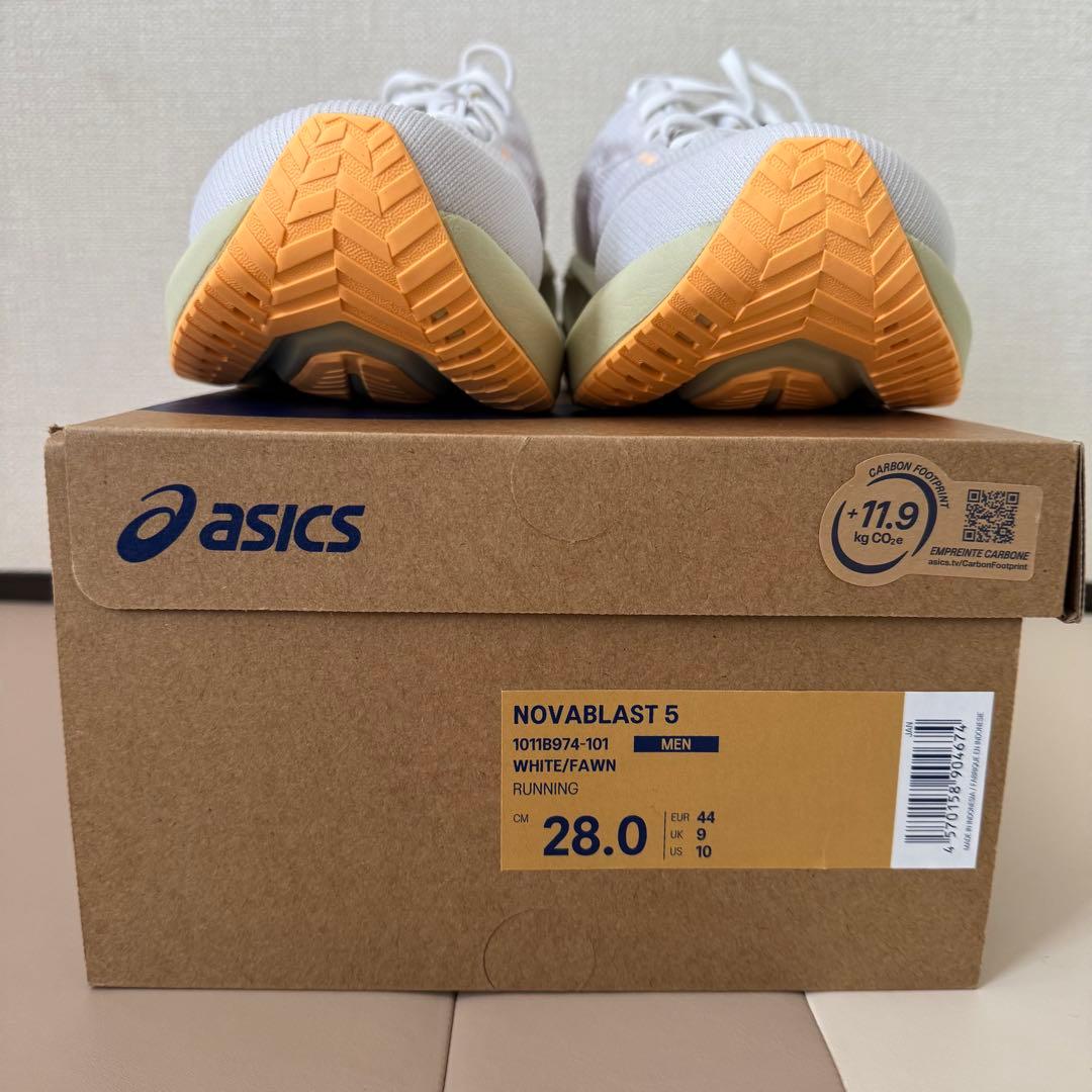 最終お値下げ❗️新品未使用品　asics NOVABLAST 5 【28.0cm】