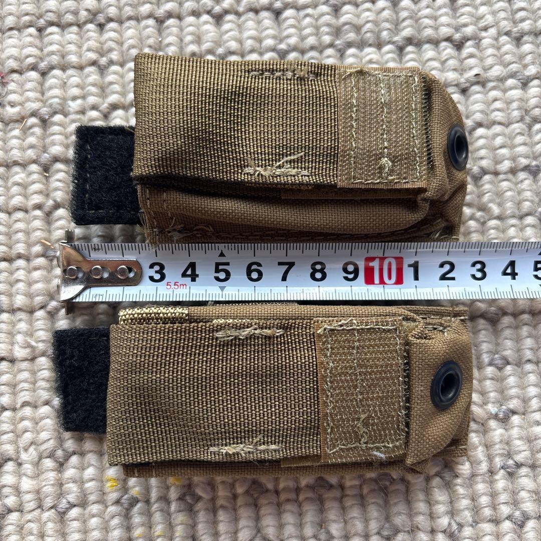 米軍放出品 FSBE2 9mmマガジンポーチ コヨーテブラウン 海兵隊 USMC