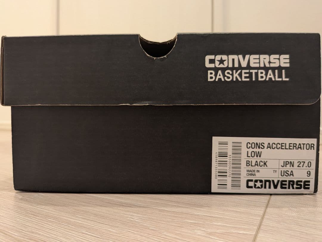 CONS ACCELERATOR LOWバスケットボールシューズ 27.0 cm