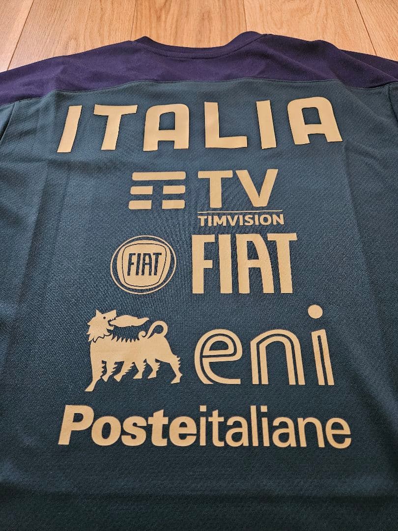 イタリア代表　トレーニングシャツ　選手支給品